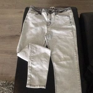 Cello high waisted Jeans in black acid wash